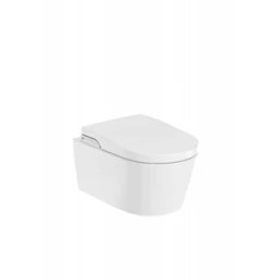 Vas WC Roca suspendat Inspira In-Wash® inteligent cu functie de bideu electric 56,2x39xH47,6 cm -A803060001