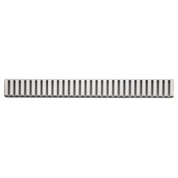 Gratar pentru canal de scurgere (Otel inoxidabil lustruit) AlcaPlast model LINE-650L