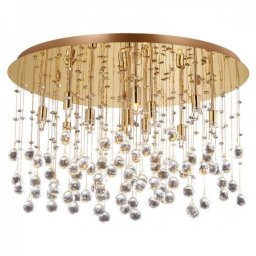 Plafonieră Ideal Lux, MOONLIGHT PL12 ORO 82783