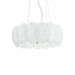 Lustră OVALINO SP8 BIANCO 090481
