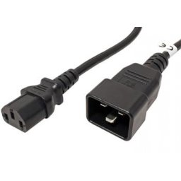 Cablu de alimentare IEC320 C13 la C20 5m Negru, kpsb5