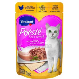 Vitakraft Poésie Déli Sauce cu pui pentru pisici 85 g