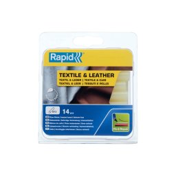 Batoane silicon Rapid pentru piele si textile, galbene, O12 94 mm, baza EVA, 14 bucati 5001416