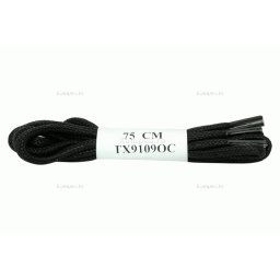 Sireturi negre pentru ghete lungime 75 cm