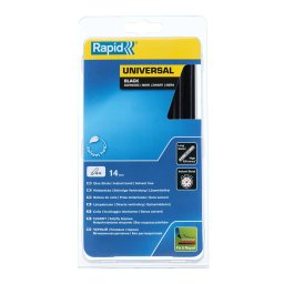 Batoane lipici Rapid Universal negre O12 190 mm, baza EVA, 14 bucati, pentru reparatii si aplicatii tehnice 5000211