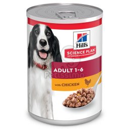Hill's Science Plan Adult cu pui - conserva 370 g