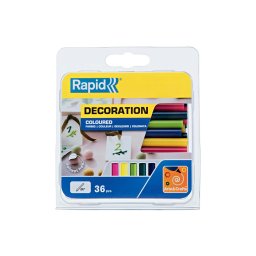 Batoane silicon color Rapid Fun to Fix Modern Universal O7 90 mm pentru hobby, craft si proiecte creative, 36 bucati 5001426