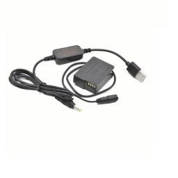 AC adapter USB DMW-AC8 coupler DMW-DCC8 DMW-BLC12E replace Panasonic