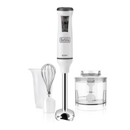 Mixer vertical multifunctional alb Black+Decker 600 W