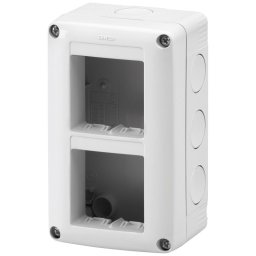 Doza aplicata verticala 4 module( 2x2 ) IP40 Gewiss System GW27021