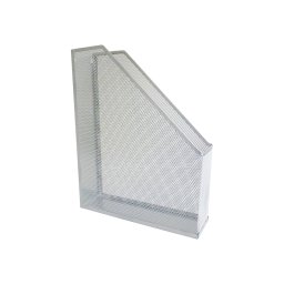 Suport dosar metalic mesh Forpus 30623 silver