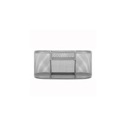 Suport pentru accesorii de birou metalic mesh Forpus 30579 silver