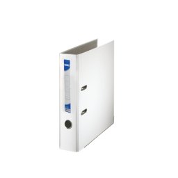 Biblioraft plastifiat Noki 7.5 cm alb