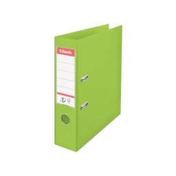Biblioraft plastifiat ESSELTE 7.5cm verde vivida standard