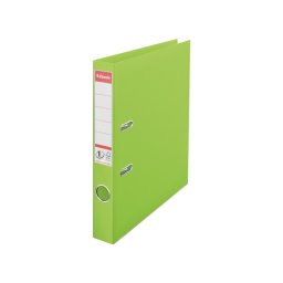 Biblioraft plastifiat ESSELTE 5cm verde vivida standard