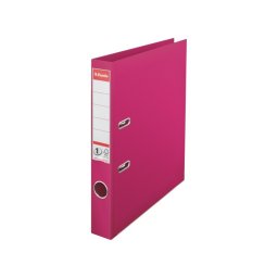 Biblioraft plastifiat ESSELTE 5cm fuchsia standard