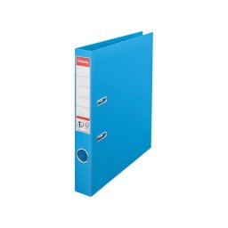 Biblioraft plastifiat ESSELTE 5cm cyan standard