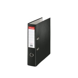 Biblioraft plastifiat ESSELTE 7.5cm negru economy