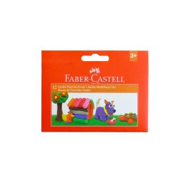 Plastilina 12 culori Faber Castell PLPJ-12, 120811