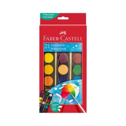 Acuarele de apa Faber Castell 21 culori