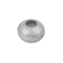 Suport magnetic pentru agrafe birou metalic mesh Forpus 30574 silver