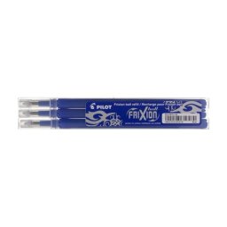 Set rezerve roller Frixion Pilot 0.7 mm, albastre, 3/set