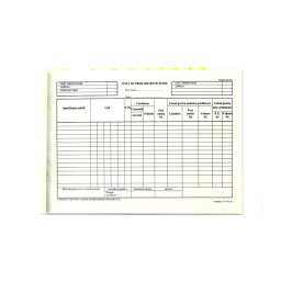 Nota predare-restituire, format A4, orientare vedere, 100 file