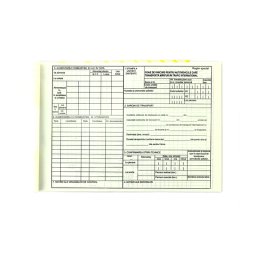 Foaie de parcurs marfuri international, format A4, orientare vedere, 100 file