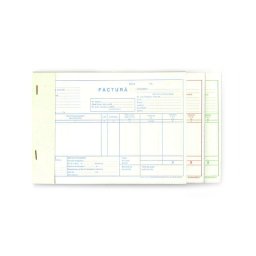 Facturi, format A5, orientare vedere, 150 file, coperti carton duplex