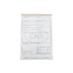 Scrisoare de transport CMR international, format A4, orientare portret, 125 file