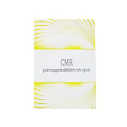 Scrisoare de transport CMR national, format A4, orientare portret, 99 file