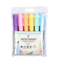 Set textmarkere KOH-I-NOOR Pastel, 6 buc/set