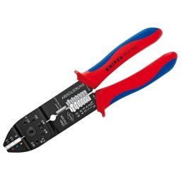 Cleste profesional pentru sertizat si dezizolat Knipex 97 21 215, 230 mm