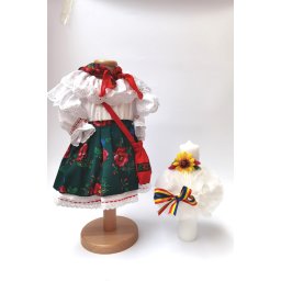 Set Traditional Botez - Costumas fetita Lumanare 9