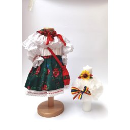 Set Traditional Botez - Costumas fetita Lumanare 9