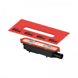 Sifon standard pt. rigola TECE Drainprofile, evacuare laterala DN 50