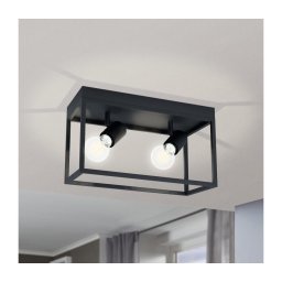 Eglo 98332 - Plafonieră SILENTINA 2xE27/40W/230V