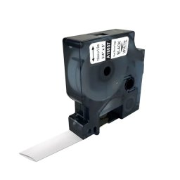 Tub termocontractabil compatibil DYMO Rhino alb 19 mm pentru identificarea si etichetarea cablurilor electrice 18057