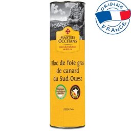 MAISTRES OCCITANS Bloc de foie-gras de rata 1000 g, IGP Sud-Vestul Frantei