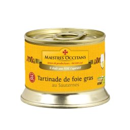 MAISTRES OCCITANS Crema cu 40% foie gras de rata si vin Sauternes 140 g ,IGP Su