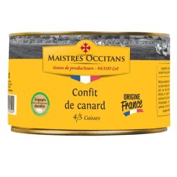 MAISTRES OCCITANS Confit de canard / Pulpe de rata confiate 4-5 bucati 1.350 g ,