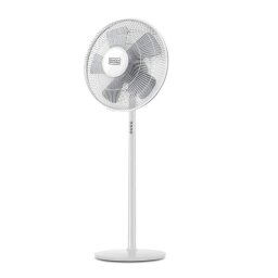 Ventilator alb cu picior Black+Decker 60 W