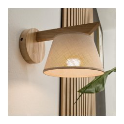 Aplica de perete ANTONIO 1xE14/40W/230V stejar