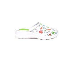 OUTLET Saboti medicali imprimati inimioare Mb din piele cu gel soft