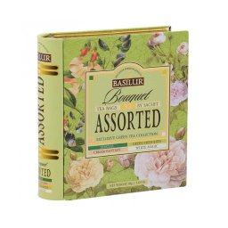 Ceai verde Basilur Bouquet Assorted, 32 plicuri