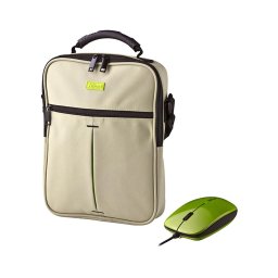 Geantă de protecție Trust pentru laptopuri 10″ + maus optic