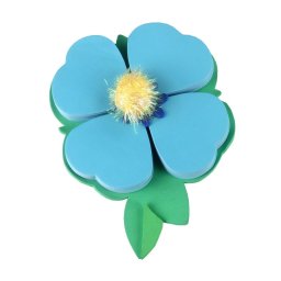 Biletele adezive Petale albastre, TG, 8190011, Hartie, Multicolor