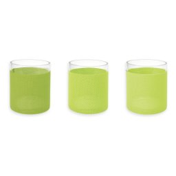 Suport lumanari verde set 3 bucati CDT-655249