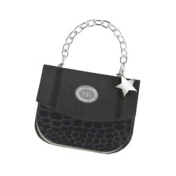 Carnetel poseta negru elegant, TG, 8190030, Carton, Hartie, Multicolor