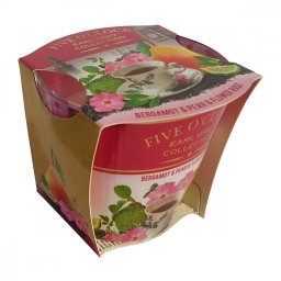 Lumanare Five O' Clock Bergamot & Pear & Flower Rose, 115 gr